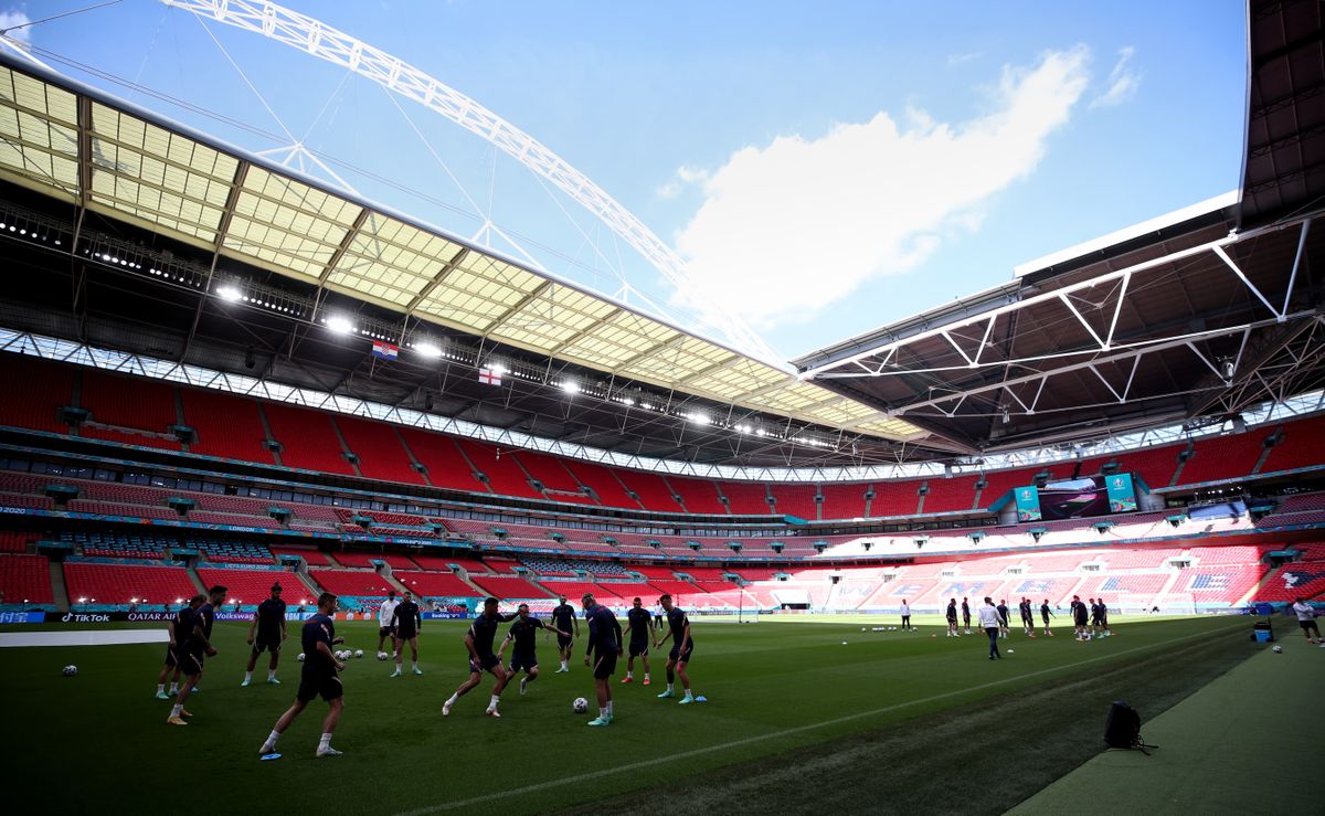 Croatia Training Session – Wembley Stadium – Saturday June 12th