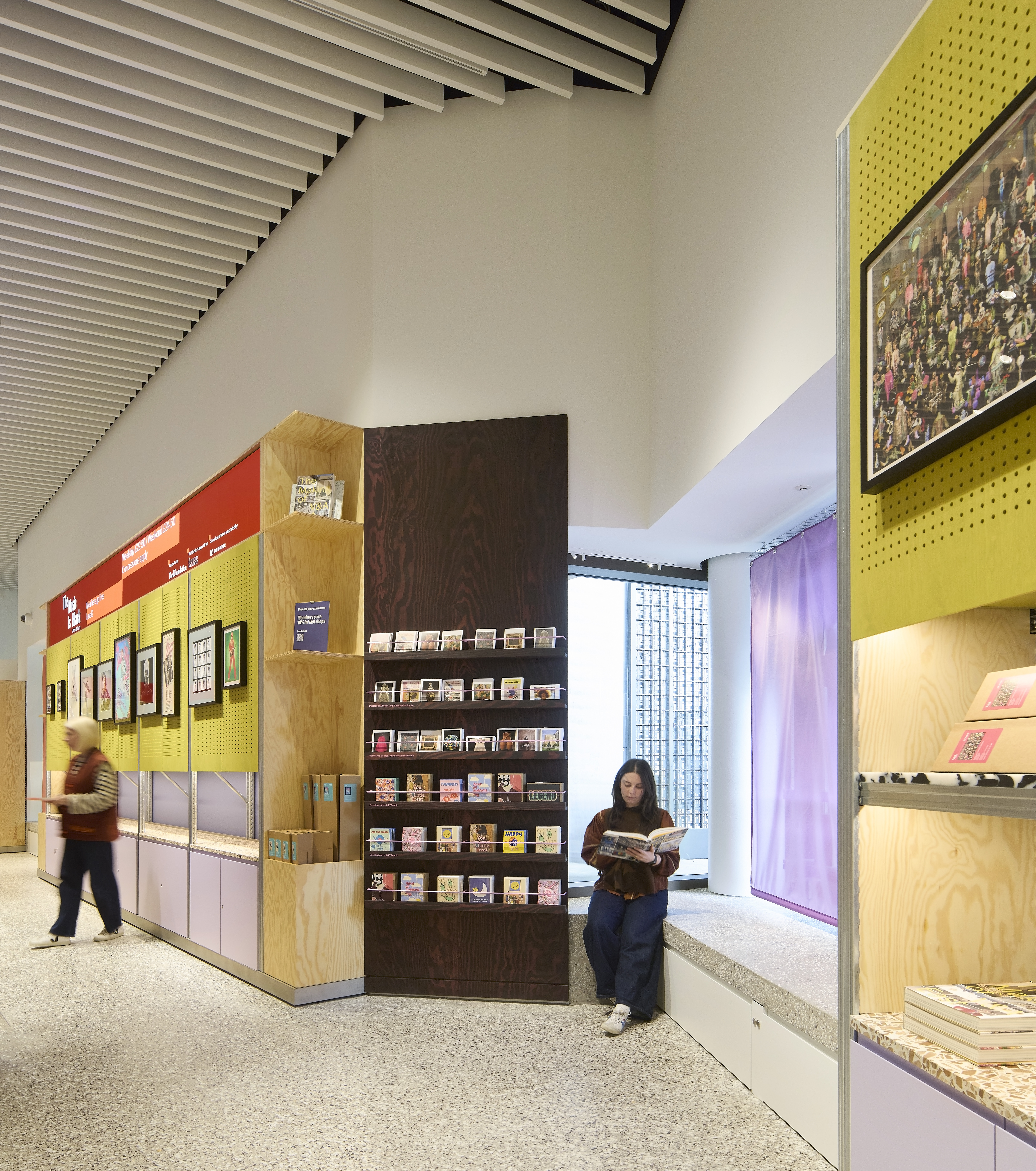 A series of product shots of colorful jewelry, design objects, and fashion accessories, as well as artist portraits of artisans in their busy studios.