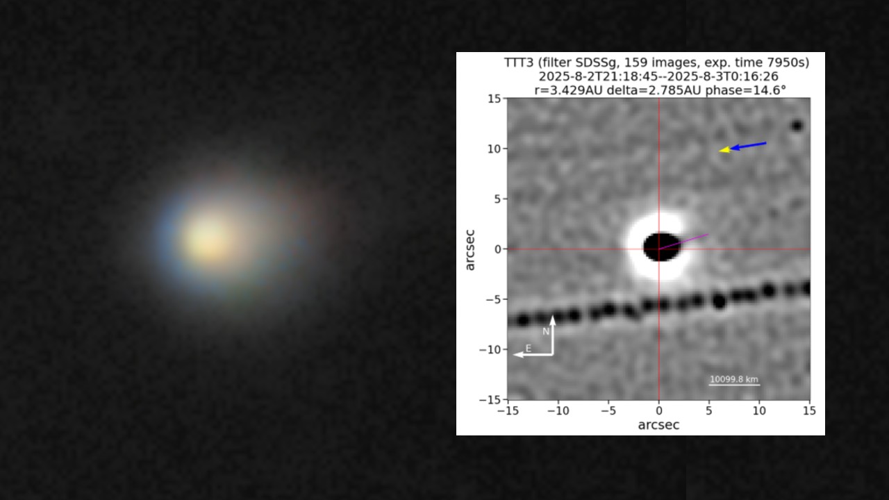 a black orb on a grainy grey background