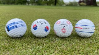 Callaway decorated golf balls