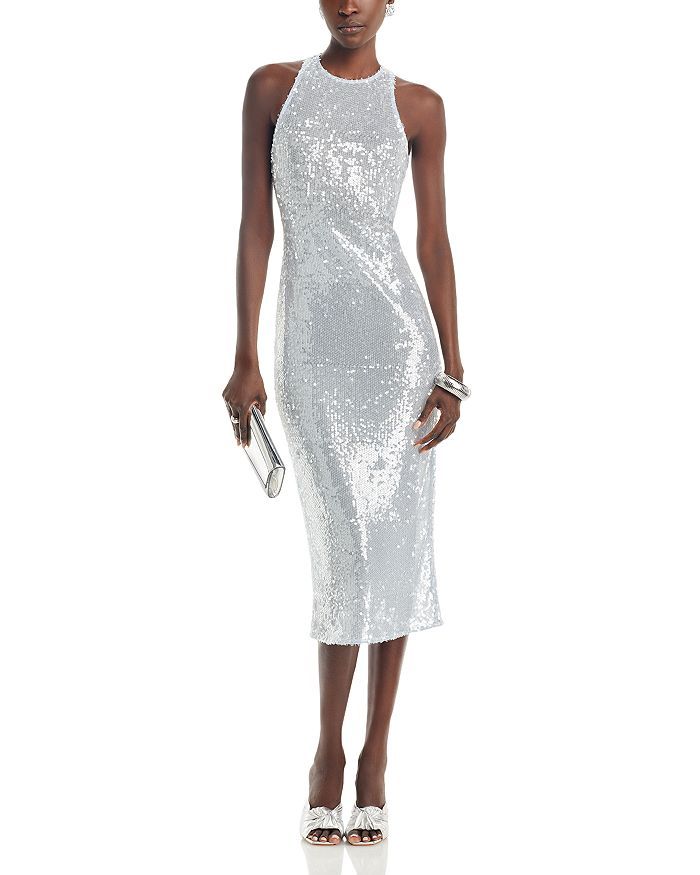 Sequined Midi Dress - 100% Exclusive