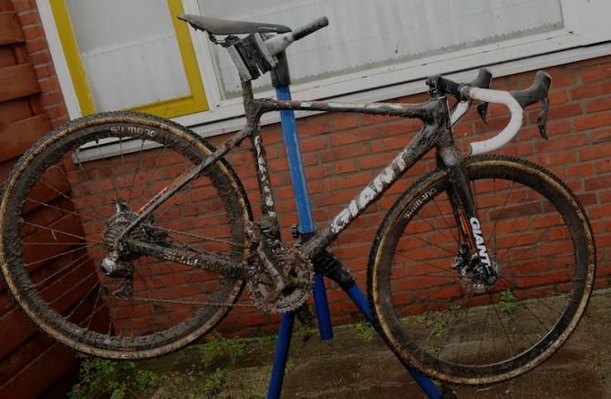The bike that Vos finished the World Championship on
