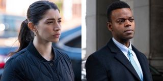 Jamie Gray Hyder and Demore Barnes in Law & Order: SVU