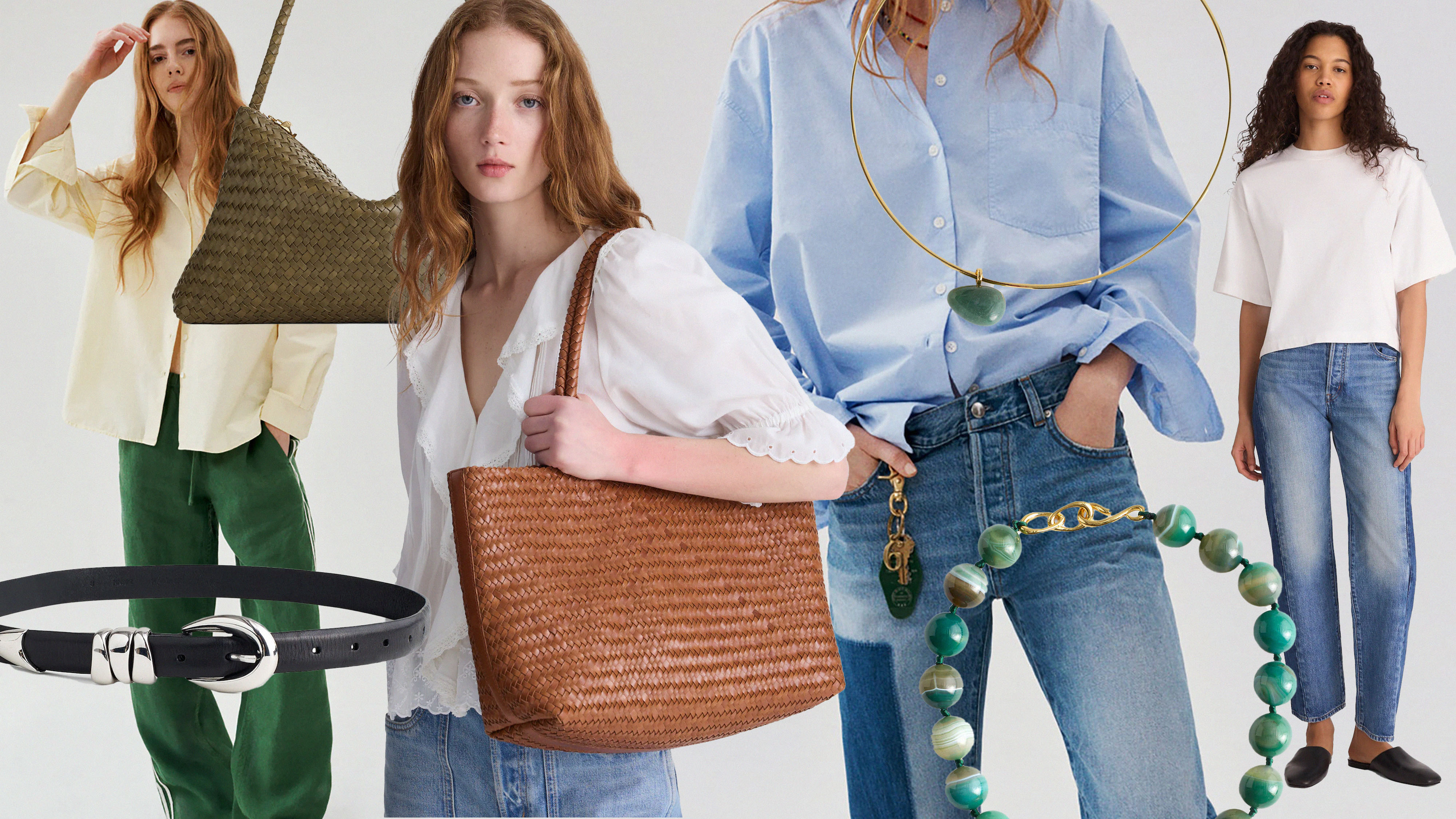 Collage Image of Spring Pieces From Madewell's Semiannual Insiders Sales Event