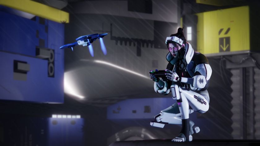 Marathon Thief runner shell controlling drone