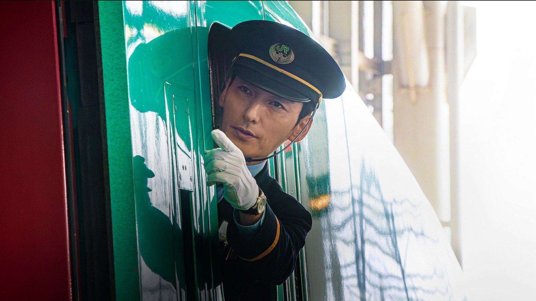 Kazuya Takaichi i Netflix-filmen Bullet Train Explosion.