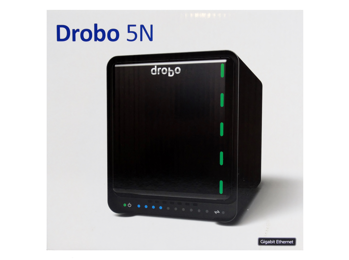 Drobo 5N 5-Bay NAS Unboxing