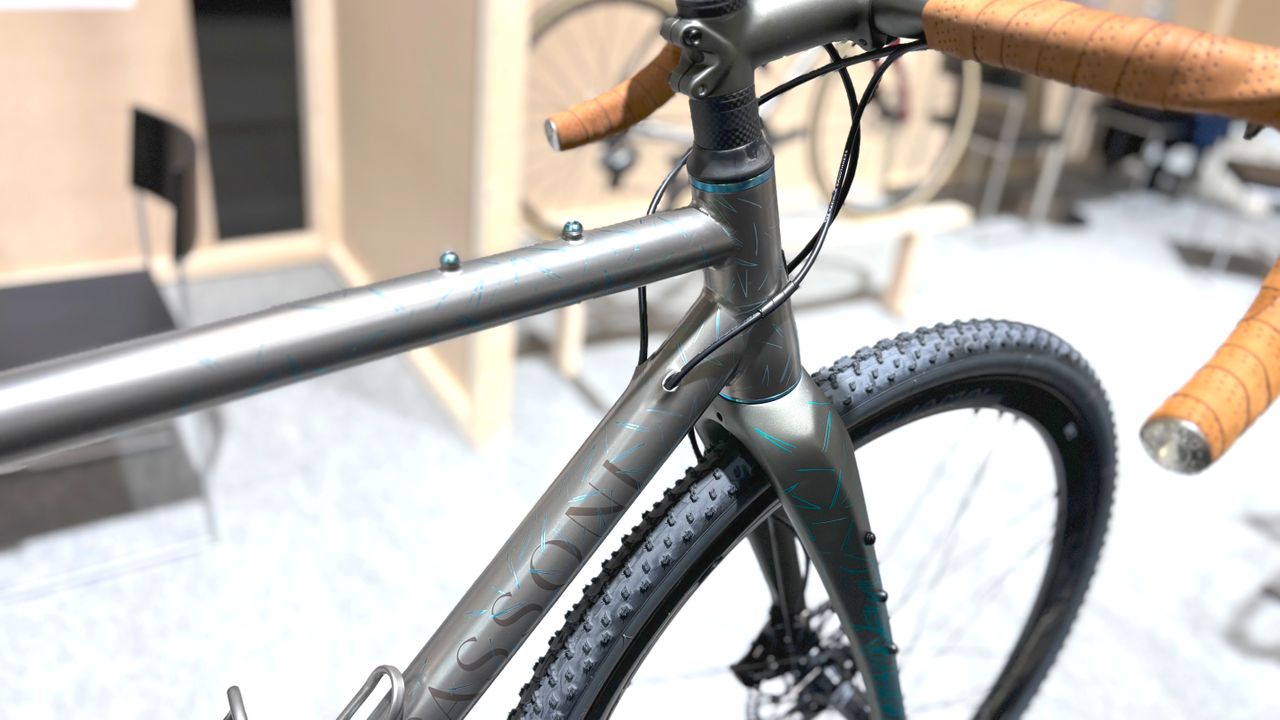 Passoni Cicloprato gravel bike at Eurobike