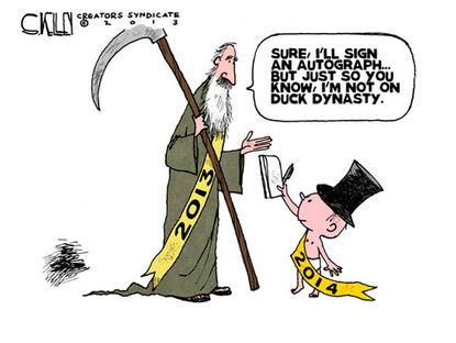 Editorial cartoon Duck Dynasty