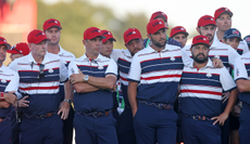 Team USA celebrate a Ryder Cup win