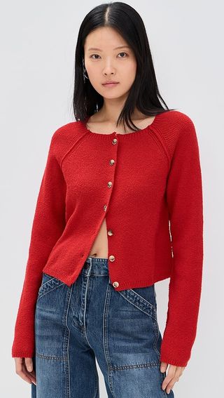 Free People Sydney Shrunken Cardi