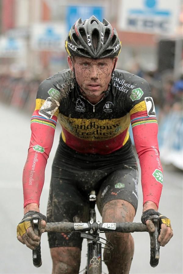 Sven Nys eventually had to settle for second