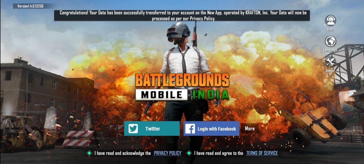 Battlegrounds Mobile India account transfer