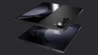 A leaked render of the Samsung Galaxy Z Fold 6