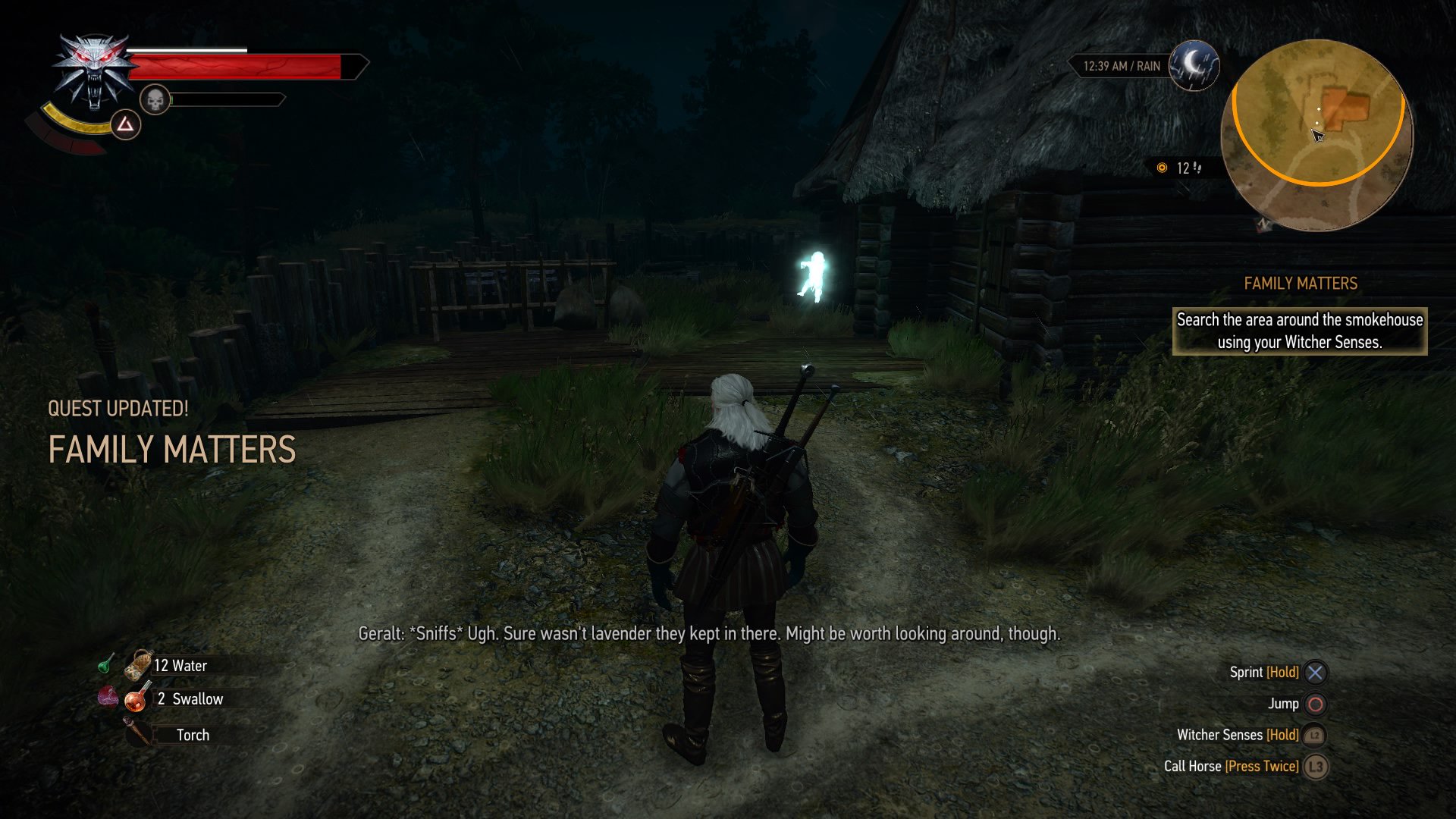 the witcher 3 family matters smoke house