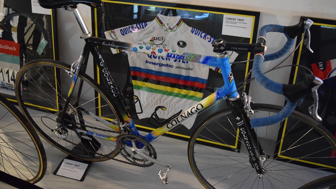 Johan Museeuw's famous Colnago C40 in Mapei colours