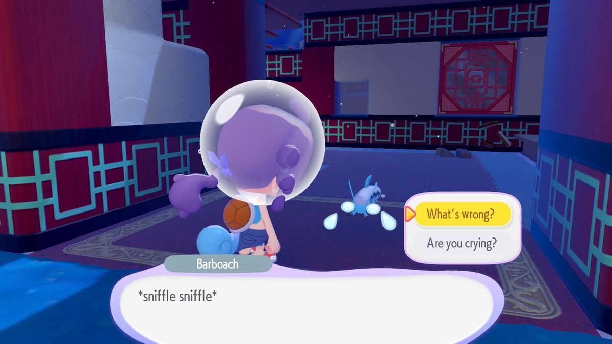Ditto meets Barboach in Bubbly Basin