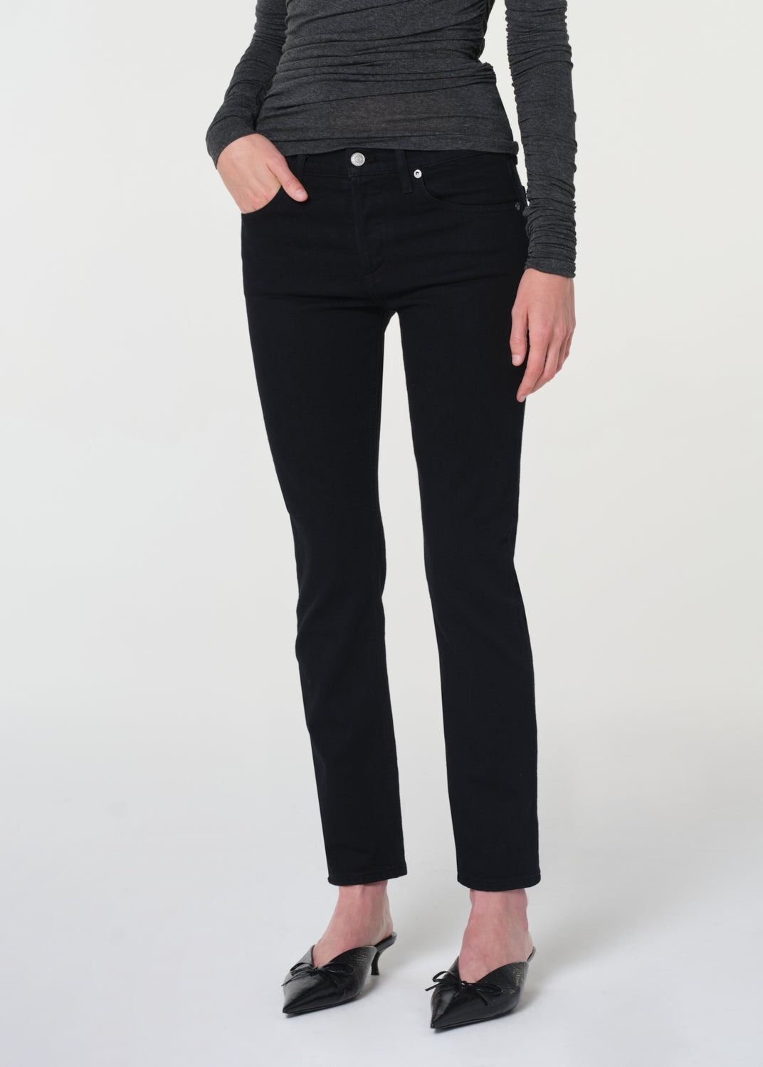 Cocktail Ankle Jean (comfort Stretch) in Immersion - 23 / Immersion