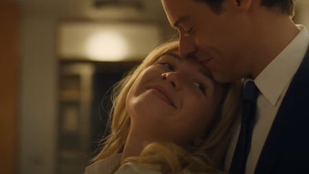 Harry Styles and Florence Pugh in Don't Worry Darling