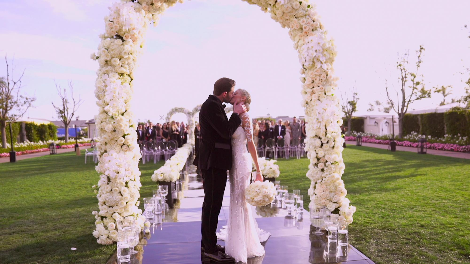 Tarek and Heather get married in Season 5 of Selling Sunset.