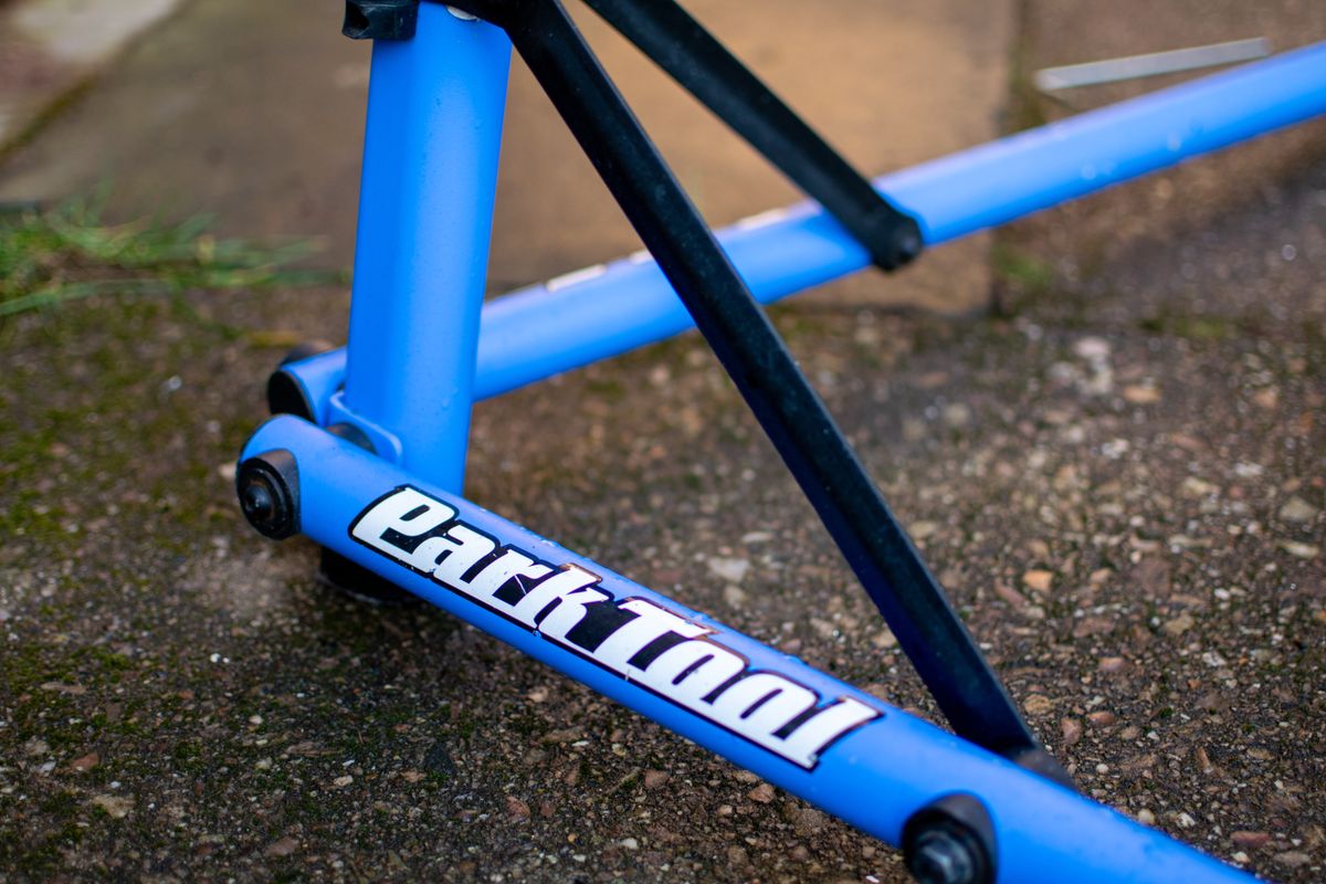 A Park Tool PCS 9.3 workstand