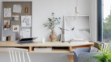 Best budgeting apps Home office with scandi style and large window