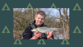 One of the bigger new fish stocked into the record barbel river