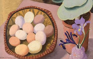 Cotyledon and Eggs, 1944 by Cedric Morris