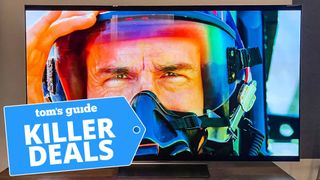 LG C2 OLED TV with a Tom's Guide deal tag