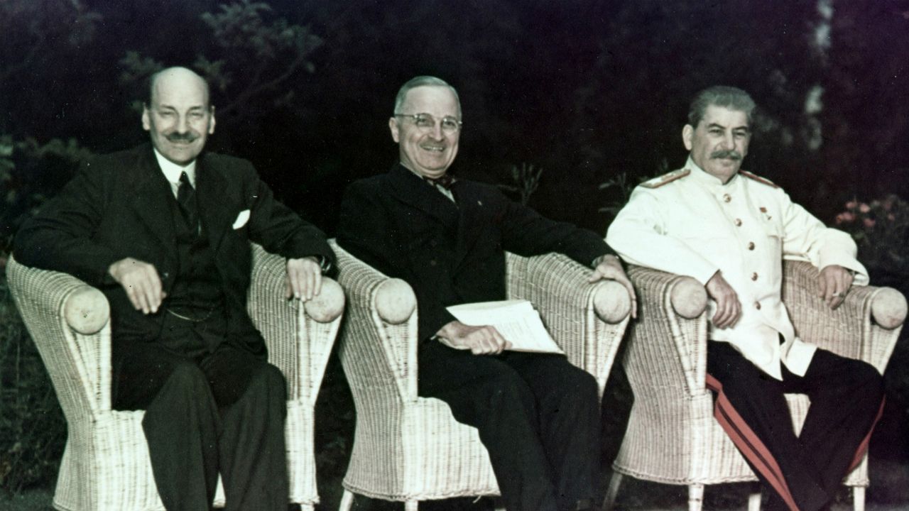 Stalin, Attlee, Truman