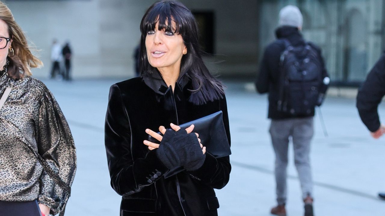 Claudia Winkleman’s Flat Shoes Made Her Leggings Look So Chic Claudia Winkleman’s Flat Shoes Made Her Leggings Look So Chic