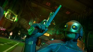 Outer Worlds 2 best weapons - Commander with a revolver