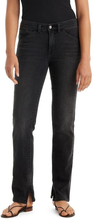 Levi's Women's 314 Workwear Shaping Straight Jeans, (new) Lava Rock