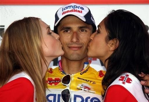 Daniele Bennati (Lampre-Fondital) is the new leader