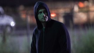 Jesse Lee Soffer as hooded Jay Halstead in Chicago PD Season 10