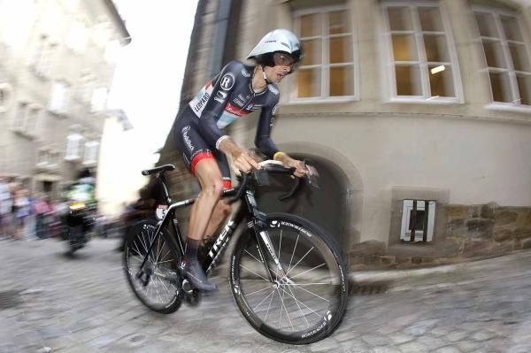 Andreas Kloden (RadioShack-Nissan) in the prologue of the Tour of Luxembourg.