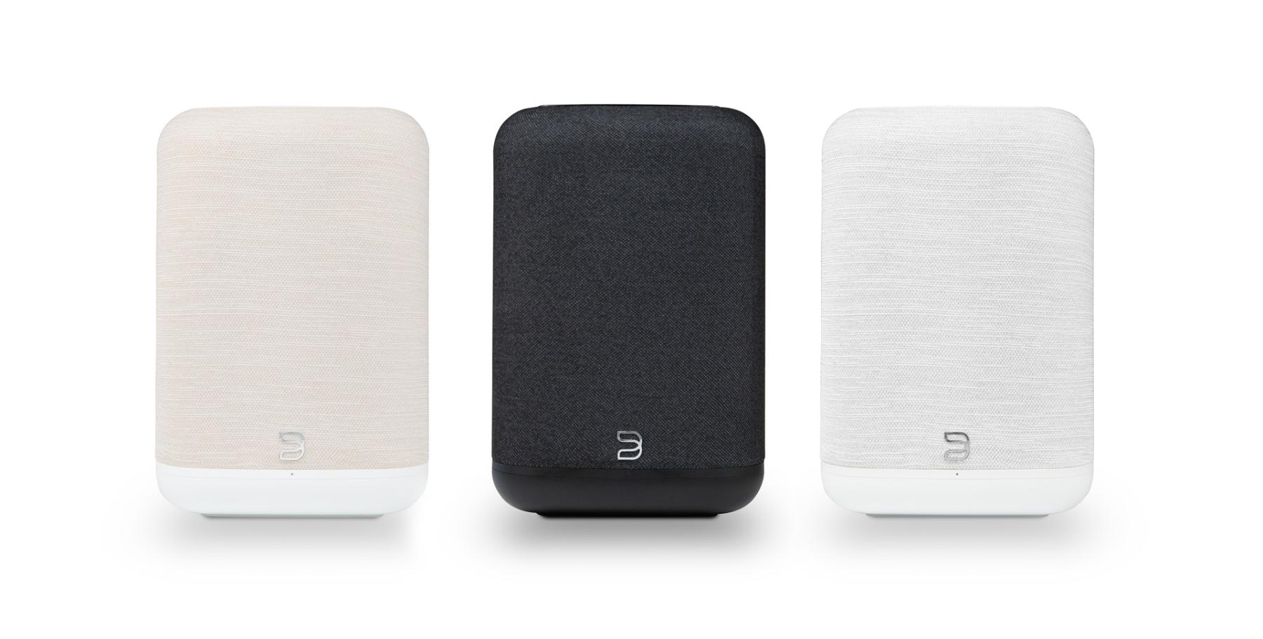 Bluesound Pulse Flex speaker colour options shot on a white background