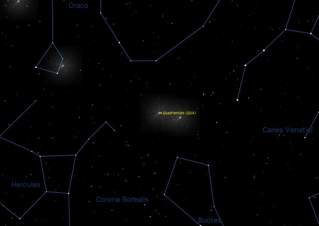 Quadrantid Meteor Shower Tonight Watch Online Space