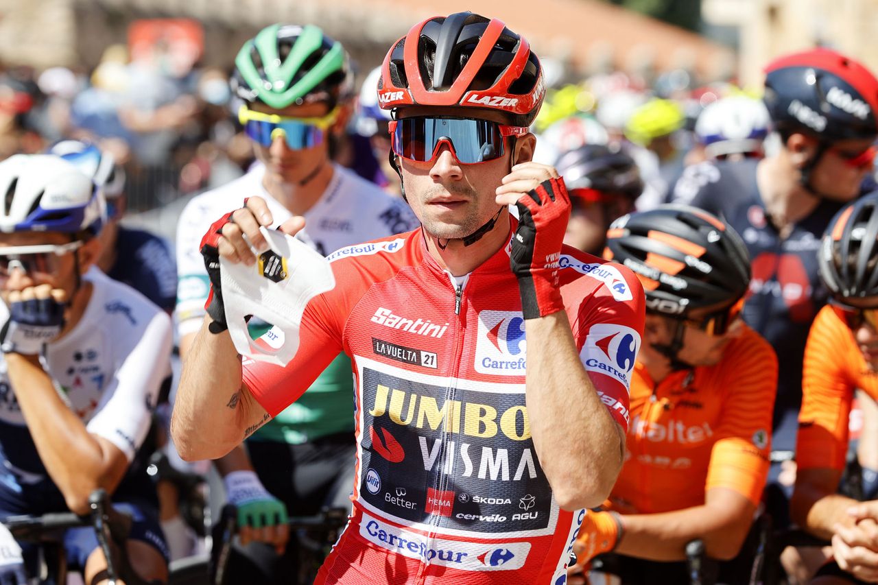 Vuelta Espana 2021 - 76th Edition - 3rd stage Santo Domingo de Silos - Picon Blanco 202.8 km - 16/08/2021 - Primoz Roglic (SLO - Jumbo - Visma) - photo Luis Angel Gomez/BettiniPhoto&Acirc;&copy;2021