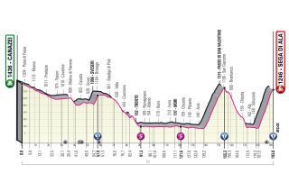 Giro d'Italia 2021 Stage 17 profile