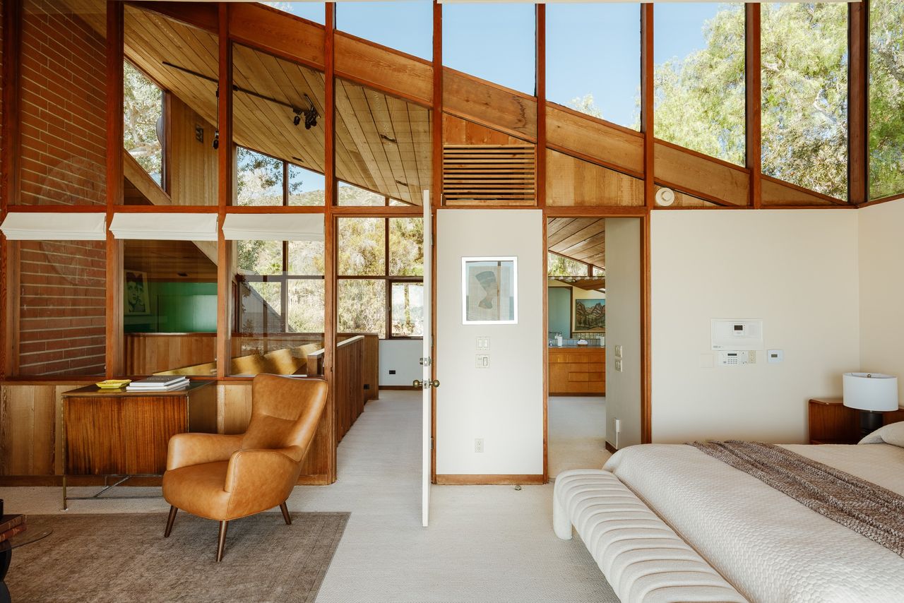 The primary bedroom suite