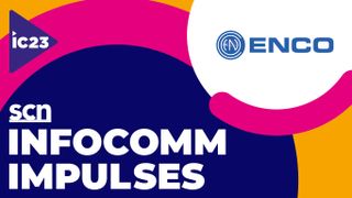 The ENCO and SCN InfoComm 2023 Impulses logo. 