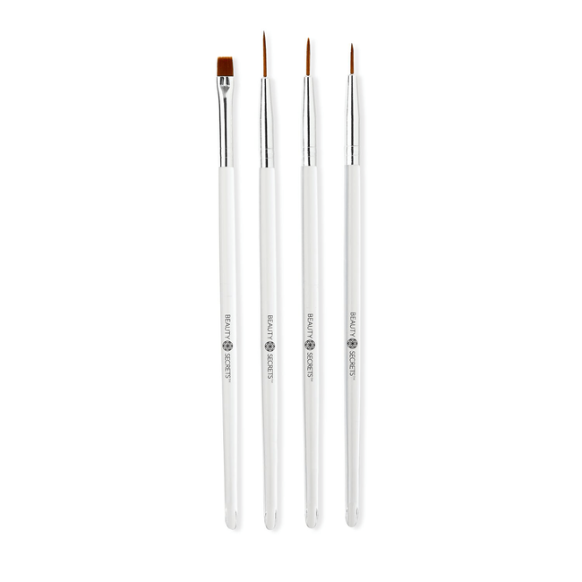 4 Pack Nail Art Brush Set