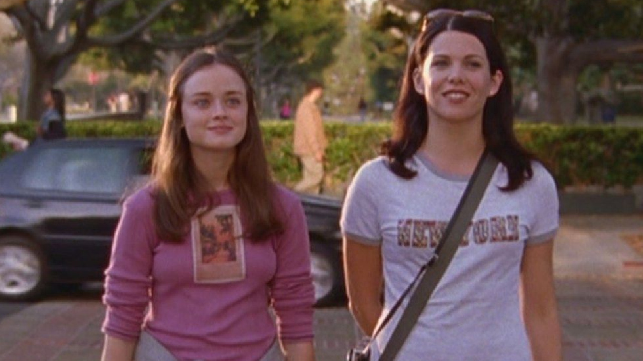 The two main stars of Gilmore Girls.