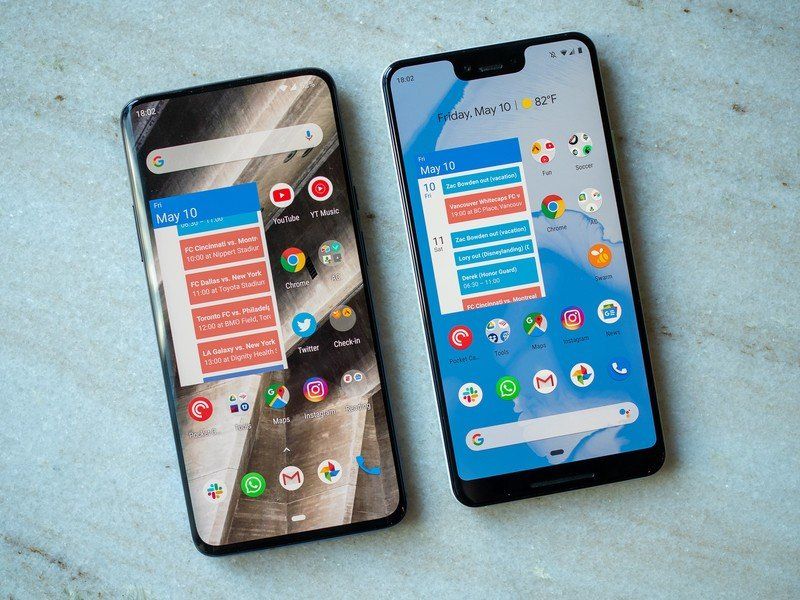 OnePlus 7 Pro and Google Pixel 3 XL
