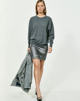 Cashmere Relaxed Crewneck Sweater