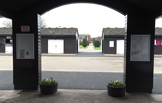 British Racing School in Newmarket in Suffolk, UK on the 3rd December 2015