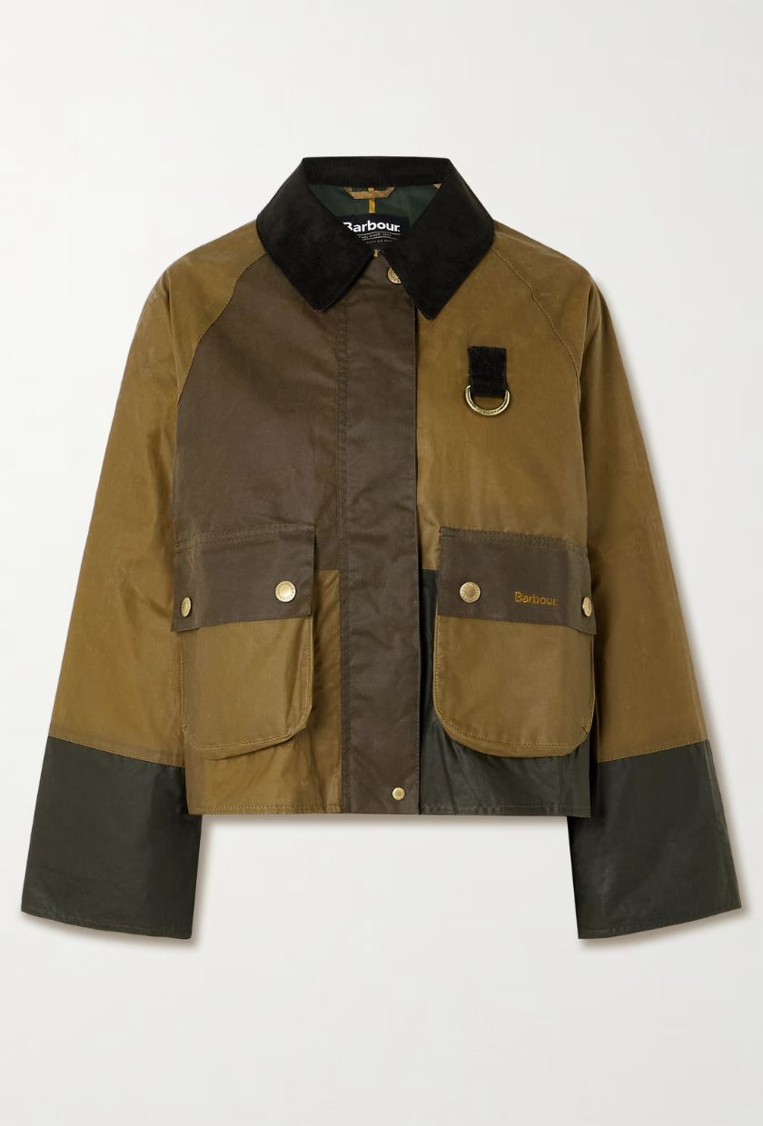 BARBOUR, Waxed-Cotton Jacket