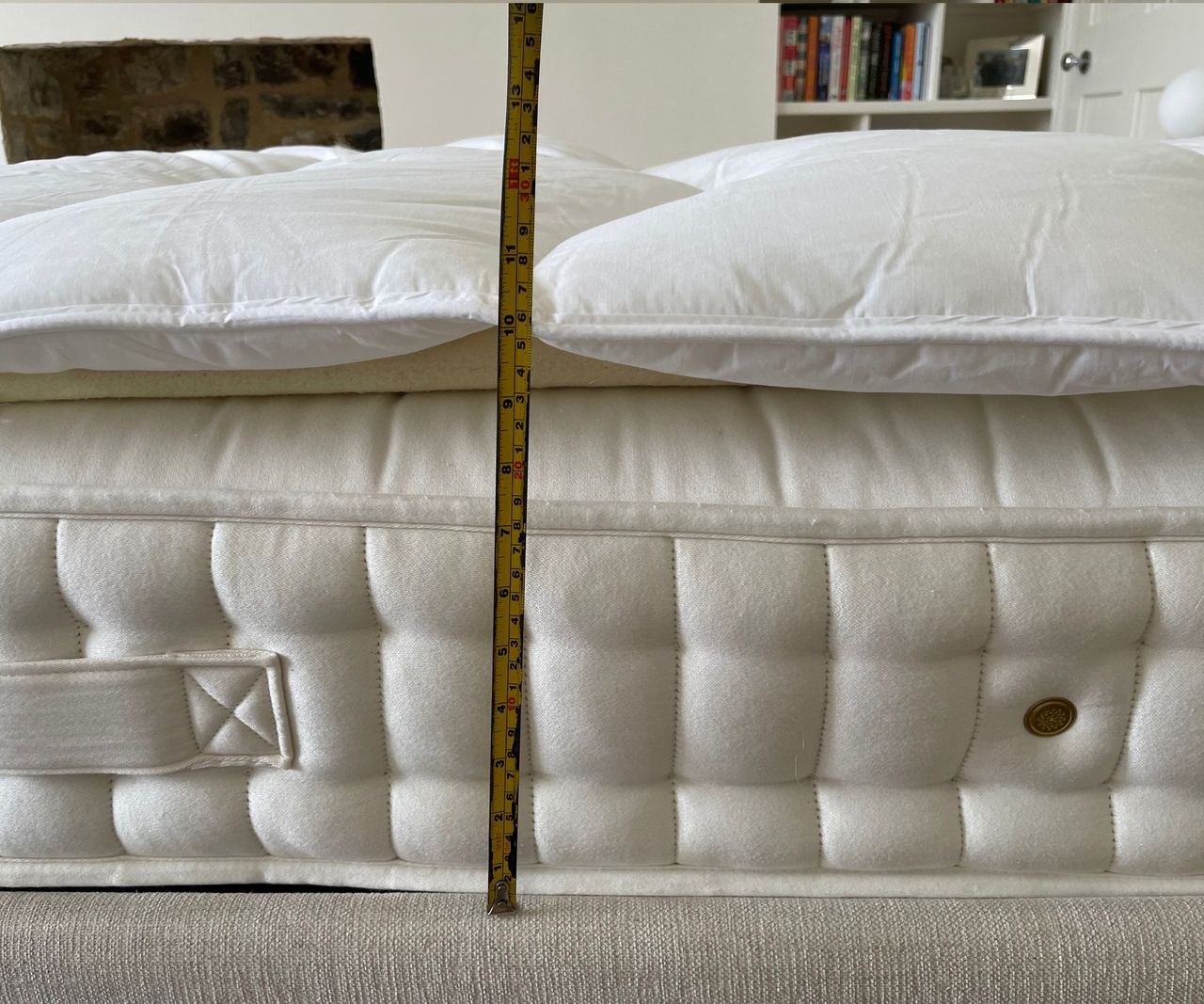 M&amp;S Comfortably Cool Mattress Topper height
