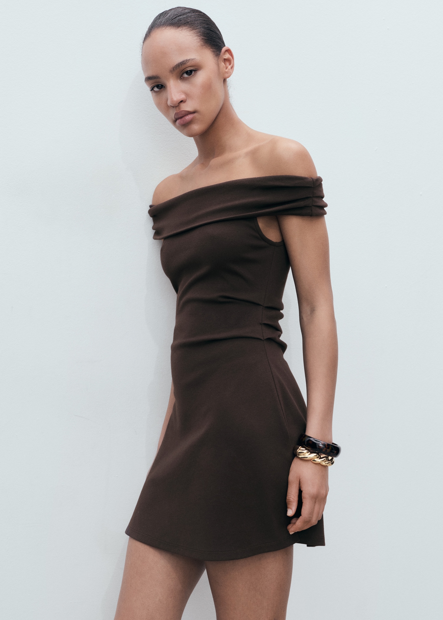 Short Strapless Dress - Women | Mango Usa